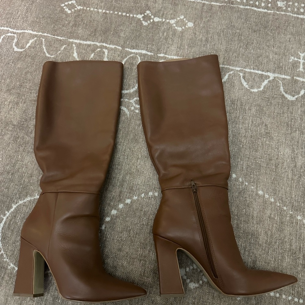Aldo Nathalee Boot Elegant Brown Knee-High Women's Boots